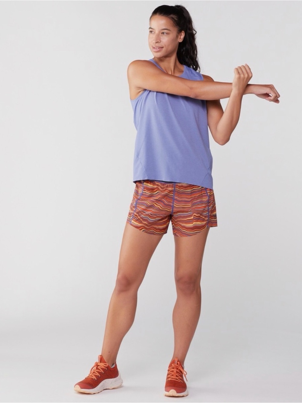 Janji x La Sportiva 4" Running Shorts Medium Trail Running Print